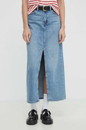 Džínová sukně Levi's maxi