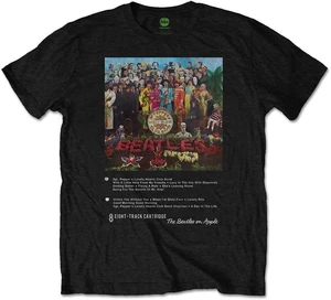 The Beatles Maglietta Sgt Pepper 8 Track Black XL