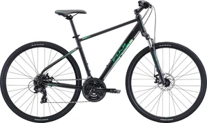 Fuji Traverse 1.7 Satin Black/Green XL-21" Cross / Trekkingrad