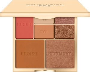 Revolution PRO Paletka na tvář Light-Medium True Love (Eye & Cheek Palette) 12 g