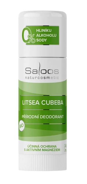 SALOOS Přírodní deodorant Litsea cubeba 60 g