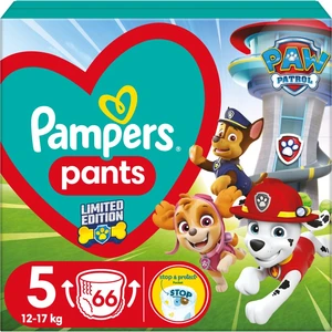 Pampers Pants Paw Patrol Size 5 jednorazové plienkové nohavičky 12-17 kg 66 ks