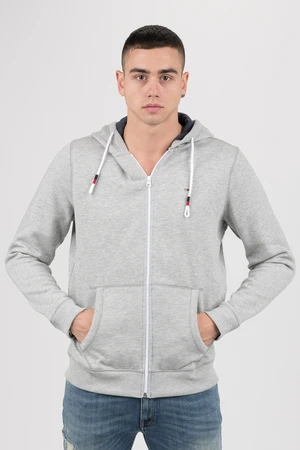 Tommy Jeans Sweatshirt - TOMMY HILFIGER TJM ORIGINAL ZIP HOODIE grey