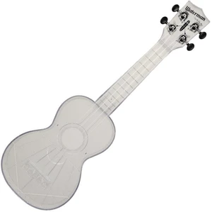 Kala Waterman Ukelele soprano Ice Transparent