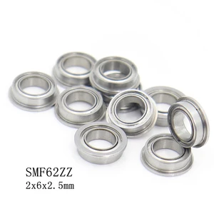 SMF62ZZ Bearing ABEC-1 5PCS 2*6*2.5 mm Miniature Stainless Steel Ball Bearings S LF620ZZ MF62 SMF62 ZZ