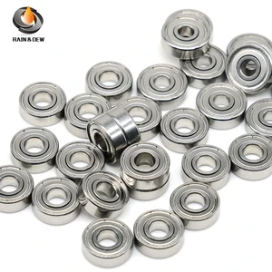 10Pcs High Quality S696ZZA Bearing ABEC-7 6x16x5mm Stainless Steel Ball Bearing MR1660