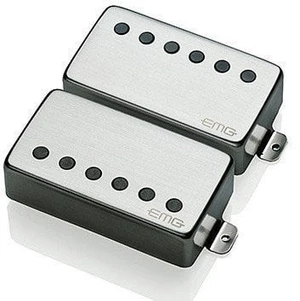 EMG JH "HET" Set Brushed Chrome Tonabnehmer für Gitarre