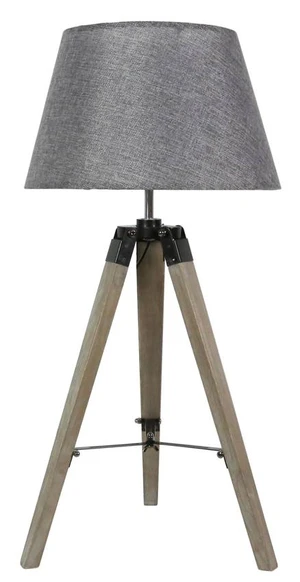 Stolní lampa LUGANO Šedá