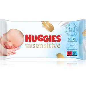 Huggies Extra Care Single vlhčené ubrousky pro děti 56 ks