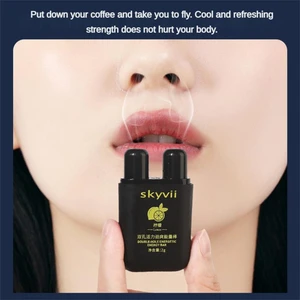 Skyvii Vitality Energy Stick Refreshing & Refreshing Driving Sleepy In Class Anti-drowsiness Cool Mint Nose Stick Herbal Ointmen