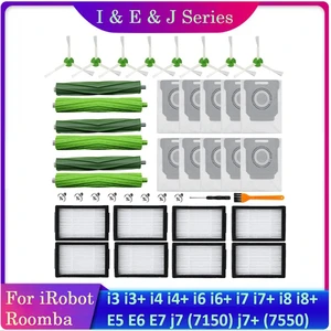 Replacement For Irobot Roomba I1+ I7 I7+ I3+ I4+ I6+ I8+ J7+ Plus I & J Plus Series Vacuum Cleaner Roller Brushes