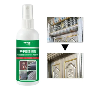 Adhesive Remover Spray Sticker Lifter Stain Remover Adhesive Cleaner All Purpose Portable Effective Glue Remover Liquid For Work