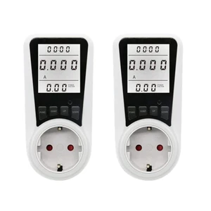 Hot Sale Power Meter For Socket, Current Meter, Energy Cost Meter For Fan Heater, Power Consumption Meter With LCD Screen EU Plu