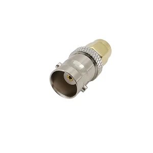 1Pcs RF Coaxial Coax Adapter SMA Male to BNC Female Connector For Antennas Wireless Radios