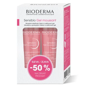 BIODERMA Sensibio Gel Výhodné balení 1+1 200 ml