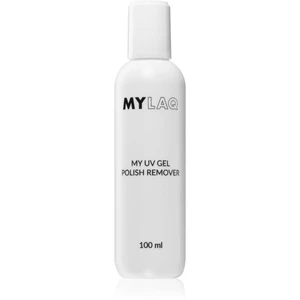 MYLAQ My UV Gel Polish Remover odlakovač na nehty 100 ml