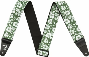 Fender 2'' Hawaiian Strap Green Floral Tekstylne gitarowe pasy Green