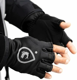 Adventer & fishing Rukavice Warm Gloves Black M-L