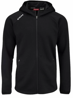 CCM Locker Room Full Zip Hoodie Black S