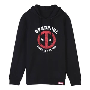 HOODIE COTTON BRUSHED DEADPOOL