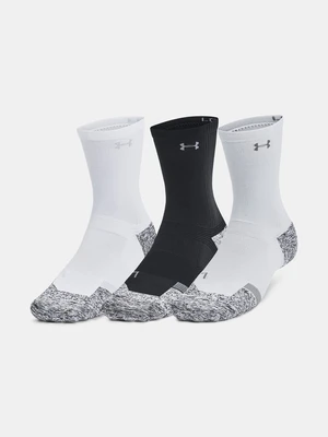 Under Armour Unisex UA AD Pro Mid Ponožky 3 páry Černá