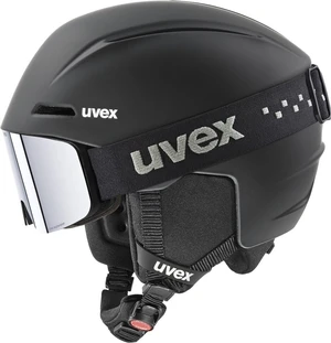 UVEX Viti Pwdr FM Set Black Mat 54-58 cm Casco de esquí