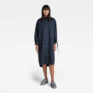 G-STAR Dress - Long shirt dress ls wmn blue