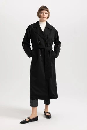 DEFACTO Waterproof Relax Fit Trench Coat