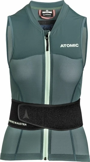 Atomic Live Shield Vest Amid Women Dark Green/Mint Sorbet M Lyžiarsky chránič