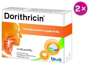 DORITHRICIN  2 x 20 pastiliek