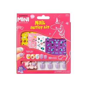 KISS Samolepící nehty pro děti imPRESS Kids Nail Artist Kit