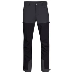 Softshellové kalhoty Bekkely Hybrid Bergans® – Black / Solid Charcoal (Barva: Black / Solid Charcoal, Velikost: XL)