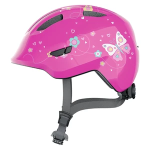 Dětská cyklo přilba Abus Smiley 3.0  Pink Butterfly  S (45-50)