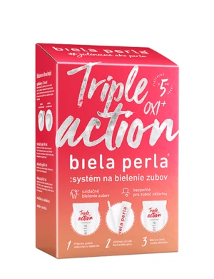 Biela Perla Systém triple action oxi+