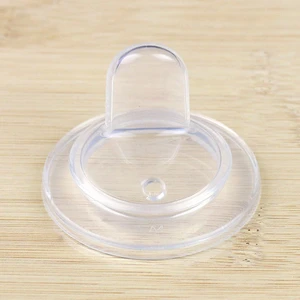 1PC For Natural Wide Nipple Replacement Teat BPA-free Safe and Tasteless Safety Silicone Pacifier Nipple