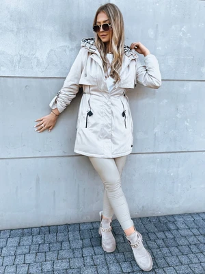 STARK STYLE ladies jacket parka light beige Dstreet