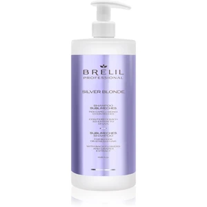 Brelil Professional Silver Blonde Sublimeches Shampoo šampón neutralizujúci žlté tóny pre blond a melírované vlasy 1000 ml