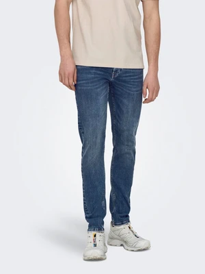 ONLY & SONS Warp Jeans Modrá