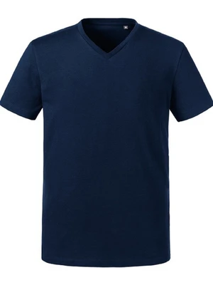 Men's Pure Organic V-Neck Russell T-Shirt