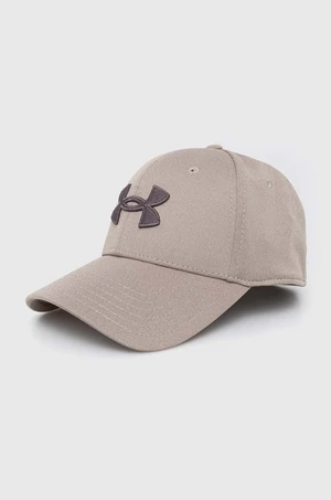 Šiltovka Under Armour béžová farba, s nášivkou, 1376700