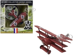 Fokker Dr.I Fighter Aircraft "Red Baron World War I" German Air Combat Forces 1/72 Model Airplane by Wings of the Great War