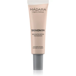 Mádara Skinonym Semi-Matte Peptide dlhotrvajúci make-up s peptidmi odtieň Ivory 20 30 ml