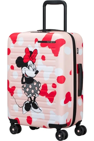 Samsonite Kabinový cestovní kufr StackD Disney EXP 35/42 l - růžová