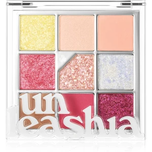 Unleashia Glitterpedia Eye Palette paletka očných tieňov odtieň All of Peach Ade 6,6 g