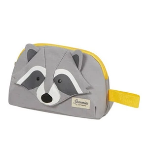 Samsonite Cestovní toaletní taštička Happy Sammies Eco Raccoon Remy - šedá