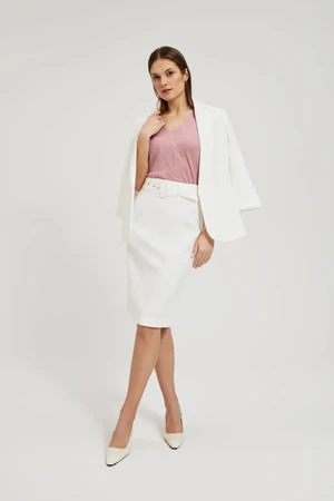 Women's skirt MOODO - white