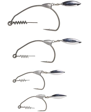 Savage gear weedlees ewg hooks-4 g háčik 8/0 3 ks