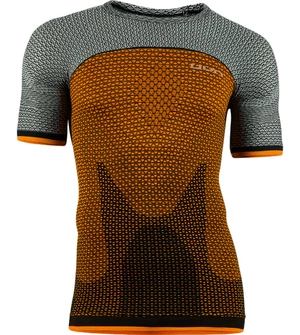 Men's T-shirt UYN Running Alpha OW - orange-grey, S