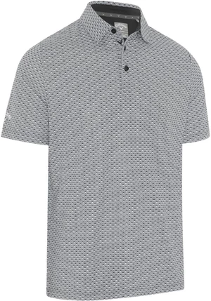 Callaway Tee Allover Print Mens Polo Caviar XL Tricou polo