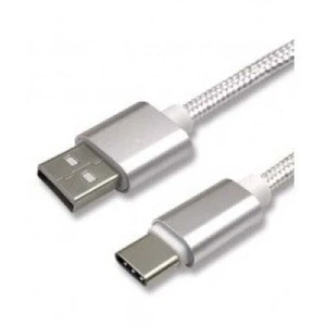 Kábel WG USB-C na USB, 2,1A, 1m, biela